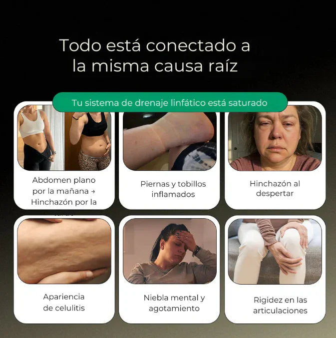 Dile Adiós a la inflamación crónica con Drenaje Linfático natural