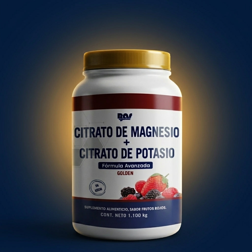 Citrato de Magnesio + Citrato de Potasio