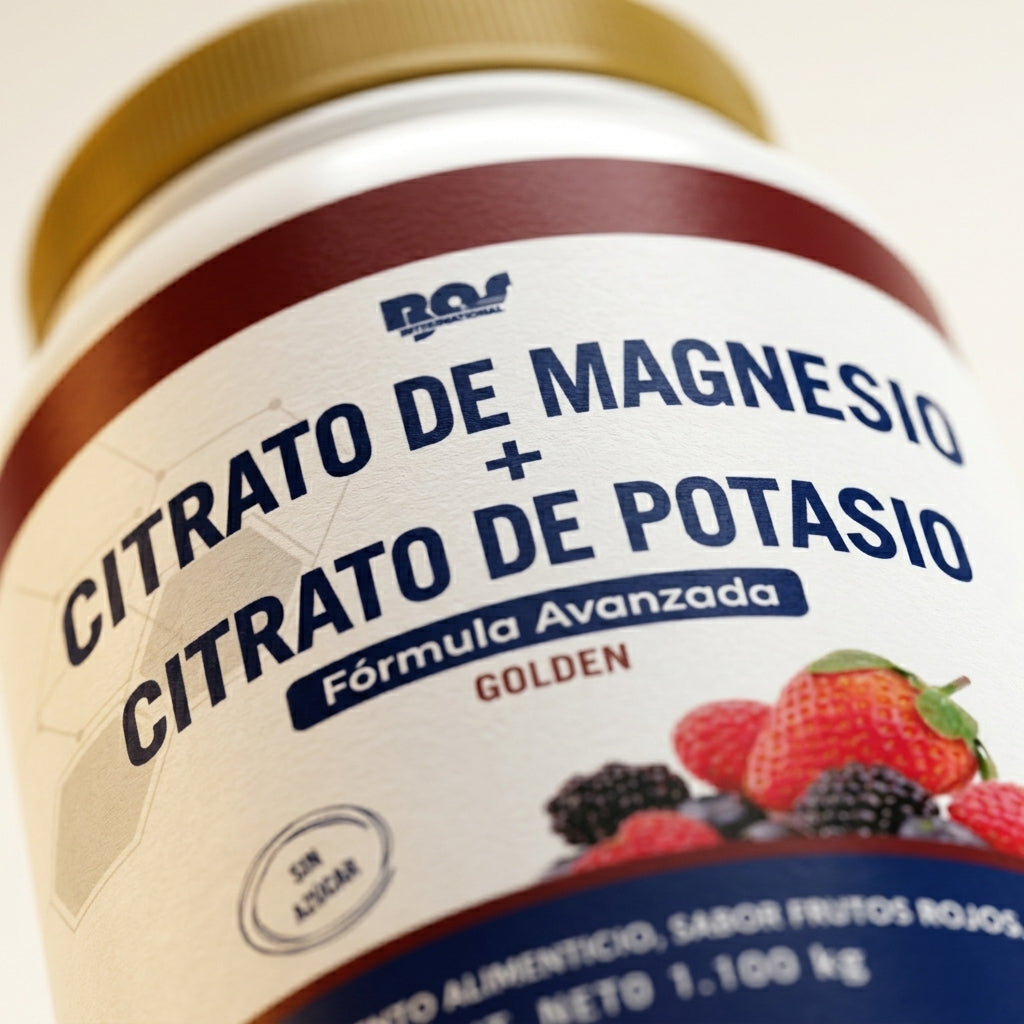Citrato de Magnesio + Citrato de Potasio
